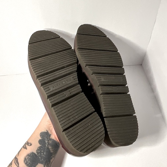 Alex Marie • "Grensley" Patent Chain Detail Platform Loafers (cherry woo… - Picture 10 of 11